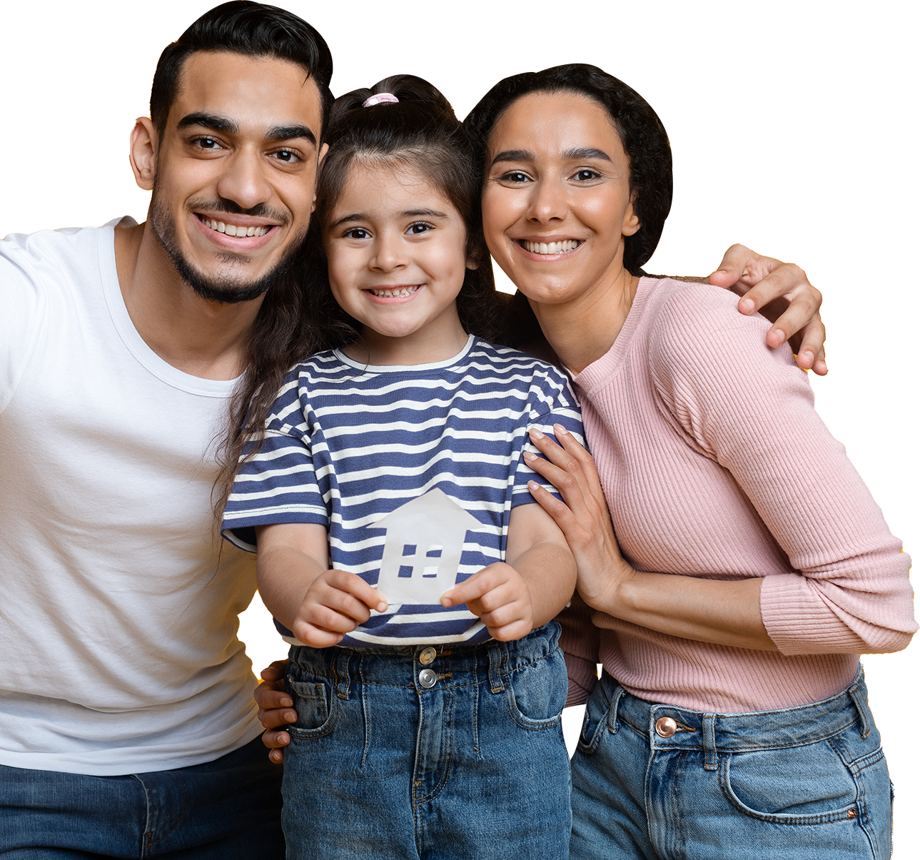 Happy Family with Mortgage Broker Mississauga